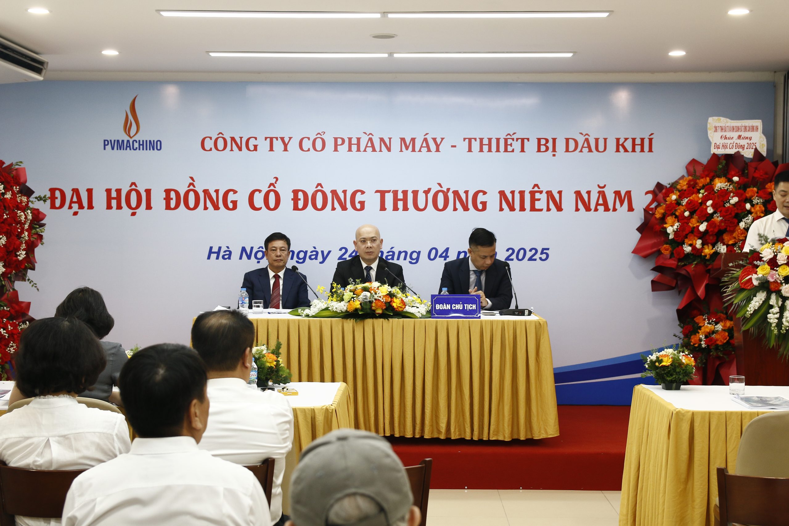 PVMACHINO TỔ CHỨC ĐẠI HỘI ĐỒNG CỔ ĐÔNG THƯỜNG NIÊN  NĂM 2025 – NHIỆM KỲ MỚI, KHÁT VỌNG MỚI!